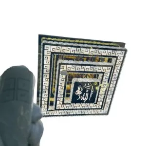 Spiegellampe Islam eckig