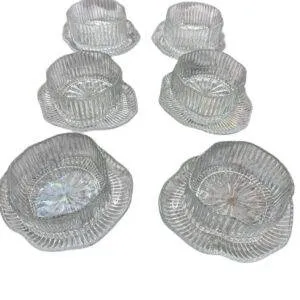 Glas Schalen Set